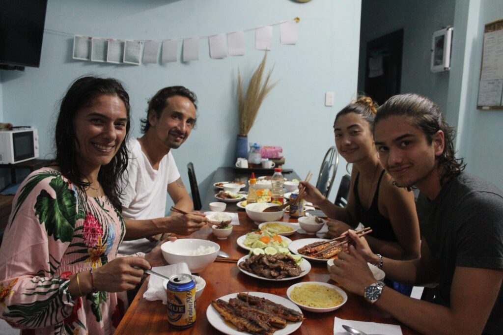 Meals at Island Smiles Homestay